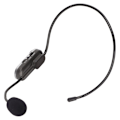 Miniatyrbillede 8 af 8: T-1 UHF trådløs mikrofon headset 3,5 mm stik trådløs