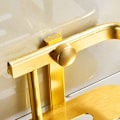 Miniatyrbillede 4 af 8: Brusehylde Hylde Brusebad Rektangulært Hjørnehylde Guld