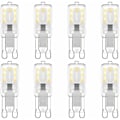 Miniatyrbilde 1 av 5: Høstkampanje, G9 LED-lampe, G9 LED 220v Naturlig hvit 3000k 3w Halogenlampe Tilsvarende 30w Halogenlampe 8 stk