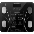 Miniatyrbillede 4 af 5: Kropsanalysevægt Elektronisk vægt LCD Digital 180KG, Sort