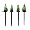 Miniatyrbilde 1 av 8: Solcelledrevne hagelys, juletre-spisslys, LED-plen