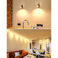 Miniatyrbild 4 av 5: Gu10 LED-lampor, Varmvitt 2700k, 4w 345lm, 50w Halogen Spotpght Bulb Ekvivalent, Energisparande Gu10 Led Pght Bulbs, 100 Bred Stråle, Icke-Dimbar, Pack