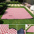 Miniatyrbild 4 av 7: Picknickfilt 200 x 200 cm (79\" x 79\") strandfilt vattentät snabb