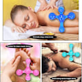 Pikkukuva 4 / 6: Anself Mini Massager 4 Head Massage Tool Body Massager Body Massager for