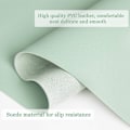 Pikkukuva 3 / 5: Liukumaton työpöytäalusta Hiiren alusta PVC Nahka Työpöytä Vaaleanvihreä