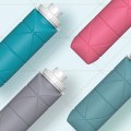 Pikkukuva 7 / 8: Taitettava vesipullo BPA-vapaa silikoni vuototiivis vaaleanpunainen
