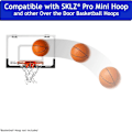 Miniatyrbild 3 av 5: Mini Basketkorg 2-pack Säkra och tysta små basketset
