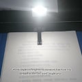 Miniatyrbilde 4 av 4: Bærbar LED-leselampe Boklampe Trinnløs dimminglampe Nattlys for Kindle Ebook-lesere