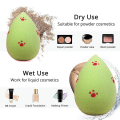 Miniatyrbillede 2 af 5: Sæt med 5 makeup-svampe, foundation-blending beauty-svampesæt
