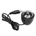 Miniatyrbild 8 av 8: Färgglad Mini USB LED Röststyrning Lampa för DJ Scenbelysning