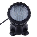 Miniatyrbilde 1 av 5: Undervannsdamlys 36 LED fargeskiftende spotlight for vannaquarium hagedam P