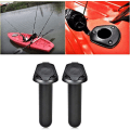 Miniatyrbilde 2 av 5: Sett med 2 stk. Flush Recessed Fiske Stang Holder med Pakning Sump Cap Deksel Cap for Kajakk Båter