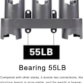 Pikkukuva 4 / 4: Seinäteline Dyson V11 V10 V8 V7 -pölynimurille, lisävarusteiden pidike