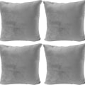 Miniatyrbilde 1 av 6: Myke, solide dekorative firkantede putetrekk sett putetrekk for sofa