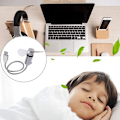 Miniatyrbillede 5 af 7: USB-ur, mini LED-ur, foldbar svanehals til, LED-ur-ur