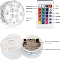 Miniatyrbillede 2 af 5: Pakke med 2 LED-undervandslys til akvarier, boblebade, damme, swimmingpools, baser osv.