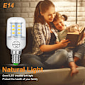 Pikkukuva 2 / 5: Led-maissilamppu, korkea kirkkaus 3000k/6500k E14 Cri 70+ välkkymätön keittiön valopolttimo - 3 kpl