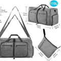 Miniatyrbilde 4 av 5: Stor kapasitet sammenleggbar sportsbag for trening og reiser