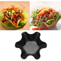 Miniatyrbilde 3 av 5: Auperto 4 stk bølgete bakeformer, uvanlige bakeformer, kakeform med non-stick belegg, 6 tommers karbonstål blomsterformet bakebrett