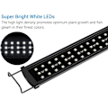 Miniatyrbillede 2 af 5: Slimled Akvarium LED-lys, Ferskvandsakvariumsbelysning, Hvide Akvariumslys med Enkeltkanalscontroller-43-60cm, 26w