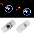 Pikkukuva 1 / 2: 2 kpl Tervetulovalot Peugeot Peugeot 307/407/508/408/406/607/806 Led Laser Projektorivalot Merkit Ovivalot Lattiavalaisimet - dontodent
