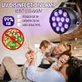 Miniatyrbillede 3 af 5: UV-lampe desinfektionsmiddel til køkken, badeværelse, stue, soveværelse, kæledyrsområde, ultraviolet LED, bakteriedræbende desinfektionslys.