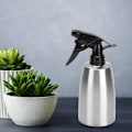 Miniatyrbild 3 av 7: 400 ml hushålls multifunktionell rostfritt stål vattenkanna bärbar sprayflaska