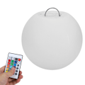 Pikkukuva 8 / 8: LED-pallopöytävalaisin, 16 väriä, 4 tilaa, USB-latauskaukosäädin