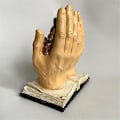Miniatyrbillede 4 af 5: Den Sidste Nadver Scene Jesus og de 12 Disciple Religiøs Statue Kristne Katolske Statuette Dekorativ Gave-A