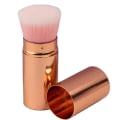 Miniatyrbilde 1 av 5: Uttrækbar foundation makeup-børste, reise flat hode børste bærbar foundation børste med deksel