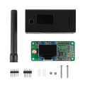 Miniatyrbilde 1 av 5: Uhf Vhf Uv Mmdvm Hot For P25 Dmr -d Nxdn For Zero 3b + Oled+metal Case +antenna