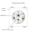 Miniatyrbillede 5 af 5: 200 stk. Ws2812b 5050 Rgb Led Chips Individuelt Adresserbare Pixel Chips