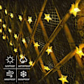 Miniatyrbild 1 av 7: Utomhus solcellslampor 7m 50 LED 10m 100 LED