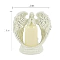Miniatyrbillede 2 af 5: Engel Minde Salut Bøn Engel Statue Statue Lys