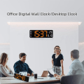 Miniatyrbillede 4 af 5: Dato og temperatur uge, digitalt ur med stort display