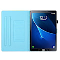 Pikkukuva 2 / 5: Samsung Galaxy Tab A 10.1 (2016) T580 / T585 PU-nahkakuori, kuviollinen painatus, iskunkestävä tablet-kotelo