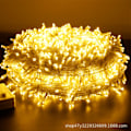 Miniatyrbild 2 av 10: 100M 600 LED-ljusslingor Utomhus Karneval Bröllop Inomhus Trädgård Belysning
