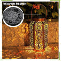 Miniatyrbild 2 av 5: 6 st solcellslampor ersättning topp 7 solcellslampor delar lysdiod solpanel lykta lock ljus ut
