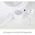Miniatyrbillede 2 af 5: Nattelys, USB genopladelig LED bevægelsessensor lys krop induktion
