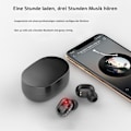 Pikkukuva 3 / 5: Langaton Bluetooth-kuuloke TWS-pelikuuloke Läpinäkyvä mukava latauskotelo