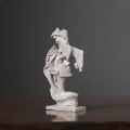 Miniatyrbillede 5 af 5: Dekorative Skulptur af Par, der Kysser - Gult
