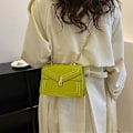 Miniatyrbilde 5 av 5: Elegant kunstig skinn middagskonvolutt clutch veske sammenleggbar veske egnet for fester, bryllup