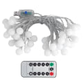 Miniatyrbild 1 av 8: 40LED Globe Ball String Lights 6M USB dekorativa hängande lampor