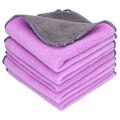 Pikkukuva 4 / 8: 30x30cm 5 kappaleen pakkaus mikrokuituisia teepyyhkeitä, imukykyisiä ja paksuja