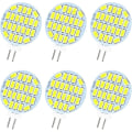Miniatyrbillede 1 af 5: G4 LED-pære 3w, AC/DC 12v, 400 lumen, ikke-dæmpbar, sidepin LED G4 24 Smd, svarende til 30w halogenpære, ultrahvid 6000k, 120 strålevinkel