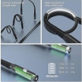 Pikkukuva 2 / 3: Led-kaulavalaisin, Hands-free-kirjavalo yölukemiseen, Usb-lataus (musta)