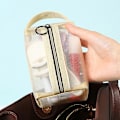 Miniatyrbillede 4 af 5: Mesh kosmetik taske, rejseartikler, toilettaske, lavet af nylon fortykket mesh