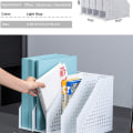 Miniatyrbillede 2 af 8: Magasinholder Foldbar Magasinholder Skrivebordsarrangør