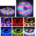 Miniatyrbillede 2 af 2: LED-omgivelseslys med baggrundsbelysning, USB Bluetooth APP, 30 lys