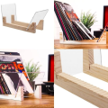 Miniatyrbilde 7 av 7: Plateholder for vinylplater - stabler opptil 50 album